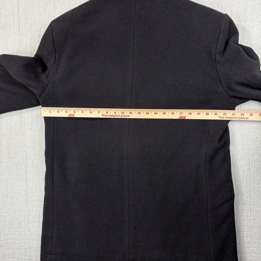 Lauren Ralph Lauren‎ Men's Black Wool-Blend Coat – Size L